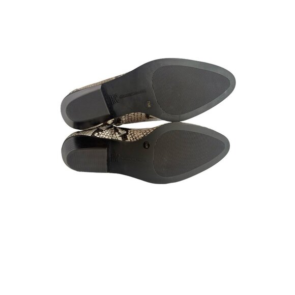 INC IDRA Snake Print Ankle Boots Womens 7.5 New Other - Picture 10 of 11